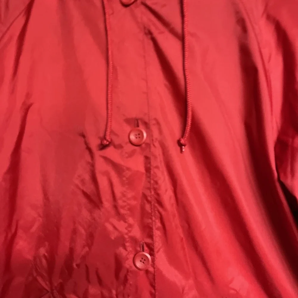 London Fog Jacket Women's XS Red ‎ Outdoor Casual Comfy